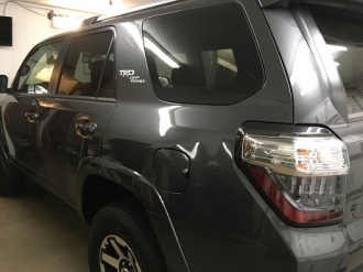Silver 4runner Before Mobile Auto Tinting