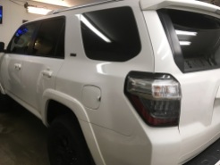 White 4runner After Auto Window Tinting