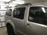 Nissan SUV Before Mobile Auto Window Tinting