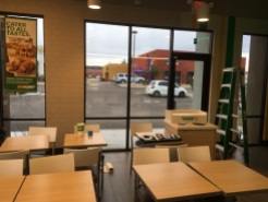 West Side of Subway After Commercial Tinting